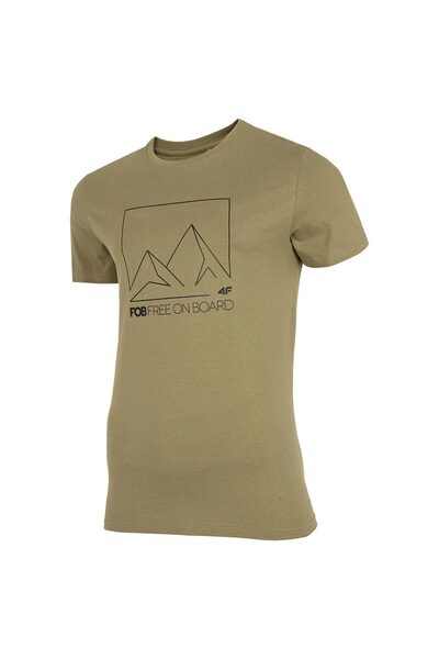 4F Tricou bărbătesc cu mânecă scurtă M