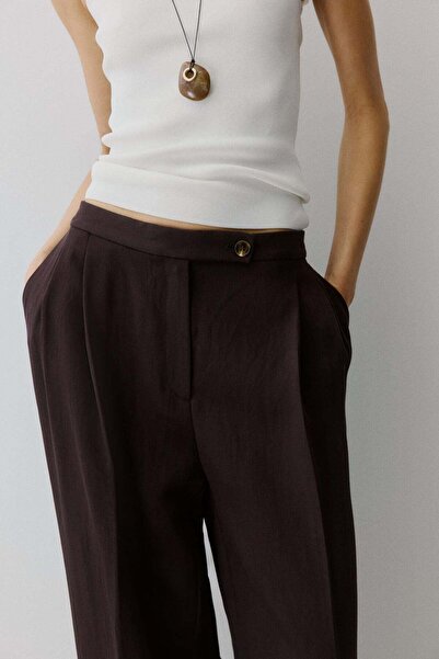 H&M Wide tailored trousers
