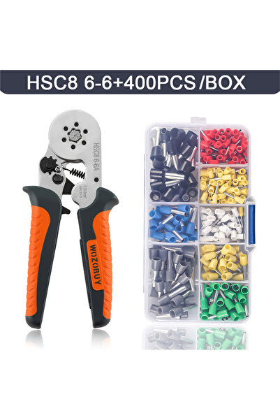 Choice3 HSC8 6-6A 400PCS Professional Electrician's Crimping Tool Set - HSC8 ...