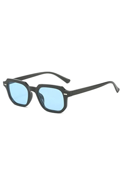 Choice1 C2 1Pc Fashionable Small Square Sunglasses with Multi-Color Pc Lenses...