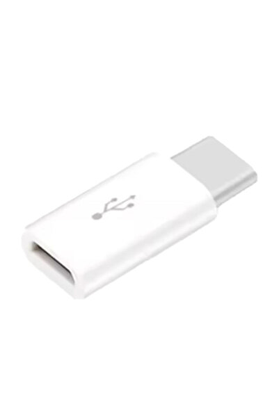 Choice1 محول OTG من مايكرو USB أنثى إلى USB-C ذكر، قطعة واحدة، أبيض، موصل شحن...