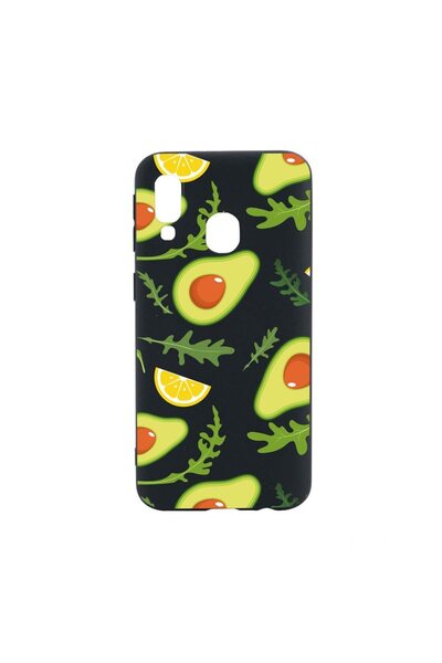 bestcase Husa Silicon Compatibila Cu Samsung Galaxy A40, Avocado, rezistenta ...