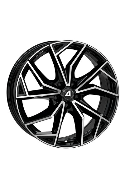 ALUTEC Jante Auto ADX.02 DIAMANT-SCHWARZ-FRONTPOLIERT 7x17 5X114.3 ET50 CB67.1