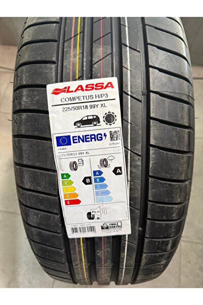 Lassa / 225/50R18 (COMPETUS H/P3) 2026 YAZLIK (1 ADET FİYATIDIR. EN AZ 2 ADET...