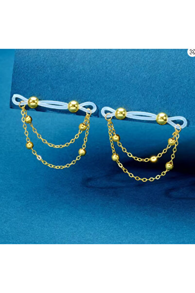 Choice3 Geometric Surface and Dermal Nipple Rings golden C 1 Pair Adjustable ...