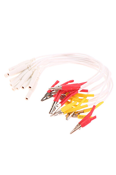 Choice onesize 6pcs/lot Alligator Clip Cable, Acupuncture Needles Clip for El...