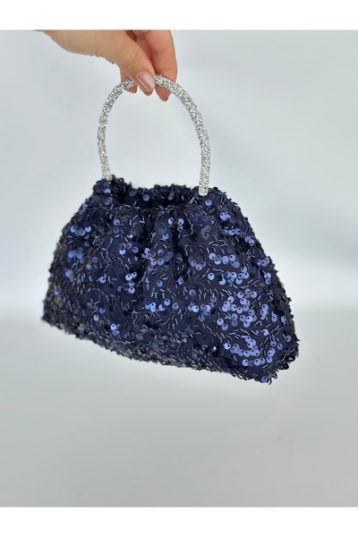 posst bag Sequined Portfolio Evening Dress Clutch Bag