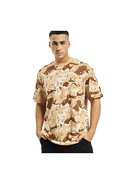 KARL KANI Tricou bărbătesc cu mânecă scurtă, model camuflaj, mărimea M