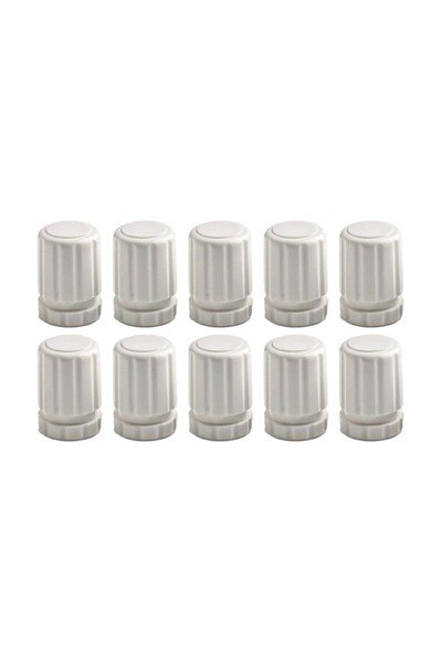 Choice 10pcs 10pcs Radiator Valve Cap Heating Manifold Hand Wheel Switches M3...