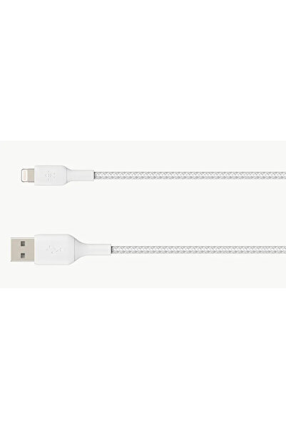 Belkin Lightning to USB-A Cable 3m, braided, mfi cert, white
