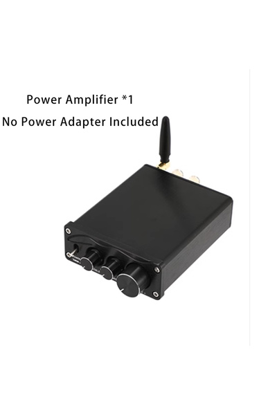 Choice1 DC12V-24V black YJCO HiFi Power Amplifier MA12070 Dual Channel 80W×2 ...