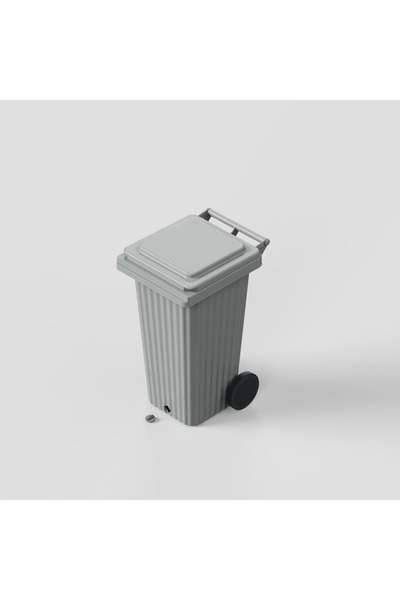 Wave Bin Europubela WAVE cu evacuare Gri 120L AETA Pubela Concrete