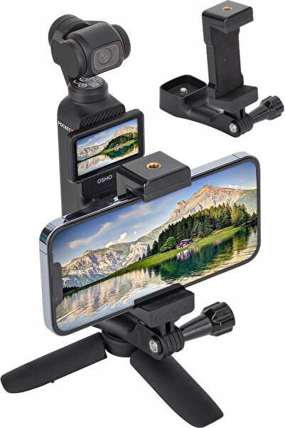 SunnyLife Adaptor Suport pentru Dji Osmo Pocket 3 pentru Telefon/Smartphone/Z...