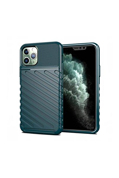 OEM Θήκη Κινητού Thunder Case Flexible Tough Rugged Apple iPhone 11 Pro Πράσινο