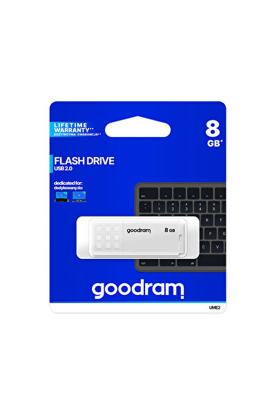 Goodram USB 2.0 flash drive 8GB white