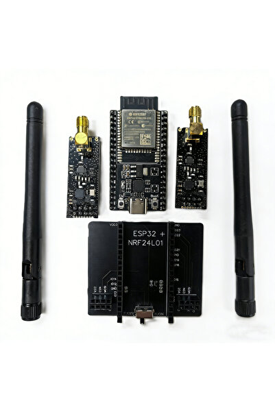 Choice وحدة تطوير NRF24L01 نوع C جديدة ESP32 DevKitC + NRF24L01 PA LNA بتردد ...