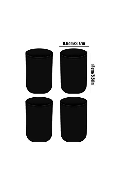 Choice A 4pcs Hydroponic Jar Sleeve Light Blocking Cover for Wide Mouth Jars ...