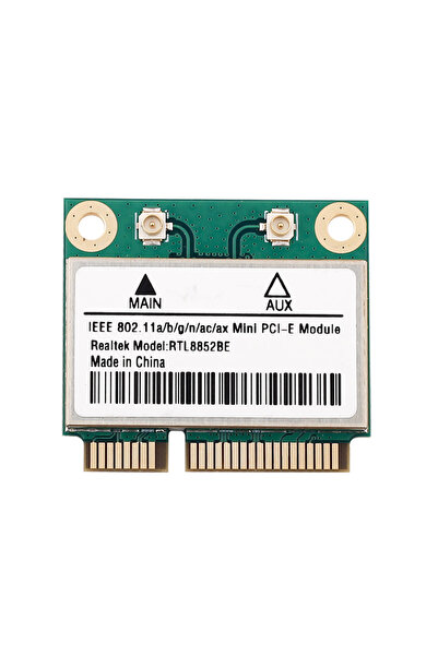 Choice بطاقة شبكة AX1800 Wifi6 RTL8852BE Mini PCI-E 2.4G/5Ghz Wlan لاسلكية بل...
