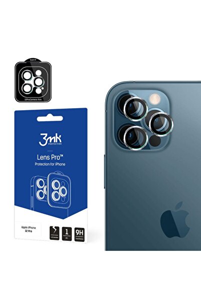 3MK Lens Protection Pro Προστασία Κάμερας Apple iPhone 12 Pro Silver