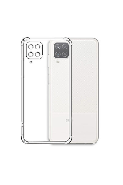 Choice4 غطاء هاتف شفاف لجالاكسي A12 4JFS TM01، غلاف ناعم من السيليكون TPU لـ ...