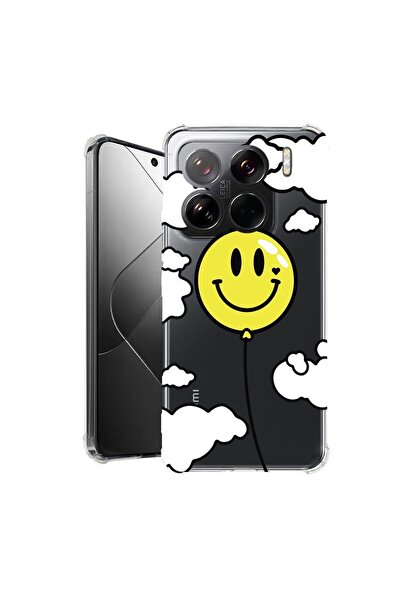 bestcase ¬Æ Husa pentru Xiaomi 15, Anti Shock 1.5MM, Balloon Smiley, Protecti...