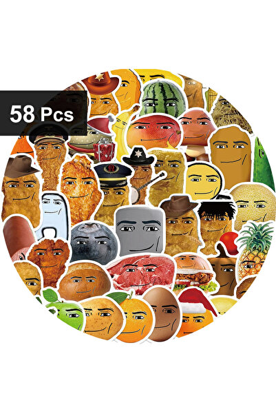 Choice3 58 قطعة (عبوة واحدة) من ملصقات روبلوكس الكرتونية المقاومة للماء بتصمي...