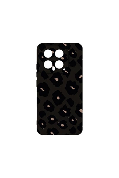 bestcase Husa BestCase¬Æ Premium Silicon, Compatibila Cu Xiaomi 14, Leopard P...