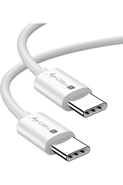 Techly Cable USB USB-C - USB-C 2 m White (ICOC-MU4-20G240W2)