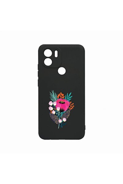 bestcase Husa BestCase¬Æ, Compatibila Cu Xiaomi Redmi A1 Plus, Flowers, Rezis...