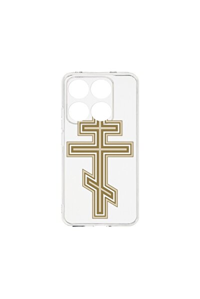 bestcase Husa pentru Xiaomi 14T, BestCase¬Æ Clear Silicon 2MM, Classic Cross,...