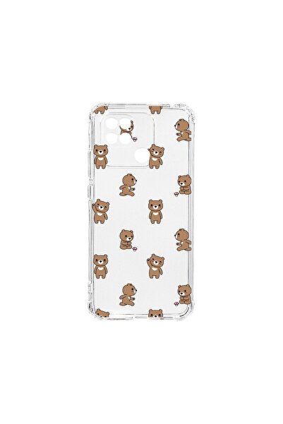 bestcase Противоударен калъф 1.5ММ, съвместим с Xiaomi Redmi 10C, десен с меч...