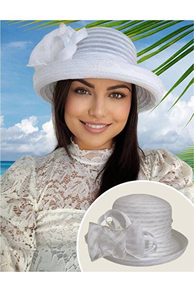 Confortino Luxury women's lace hat - ONE size, ADJUSTABLE