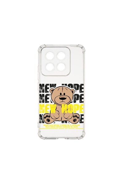bestcase Калъф за Xiaomi 14T Pro, BestCase® Anti Shock 1.5MM, Мече Нова надеж...