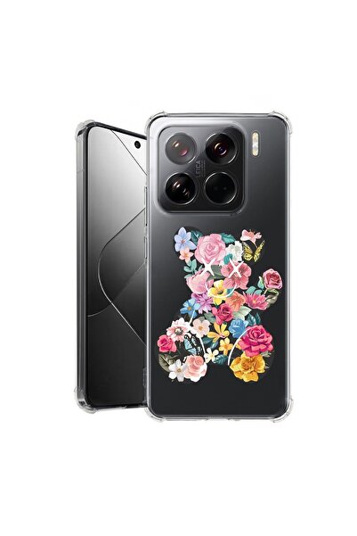 bestcase ¬Æ Husa pentru Xiaomi 15 Pro, Anti Shock 1.5MM, Teddy Bear Color Flo...