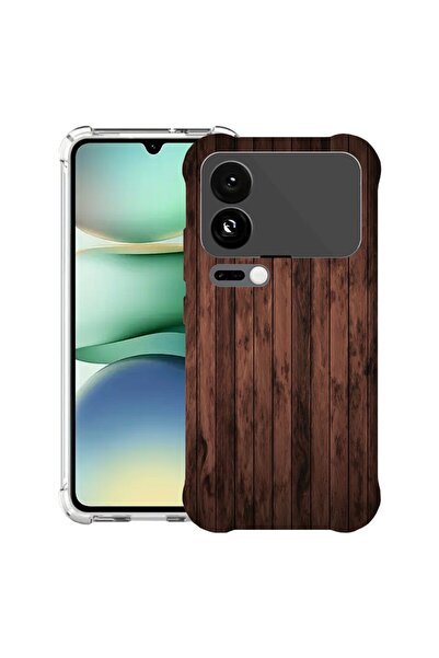 bestcase ¬Æ Husa Anti Shock Compatibil cu Xiaomi 17 Pro Max, cu Design Walnut...