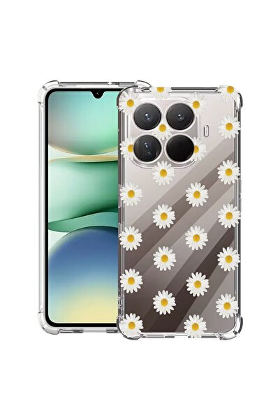 bestcase Αντικραδασμική Θήκη Συμβατή με Xiaomi 15T Pro, με Σχέδιο Μαργαρίτας,...