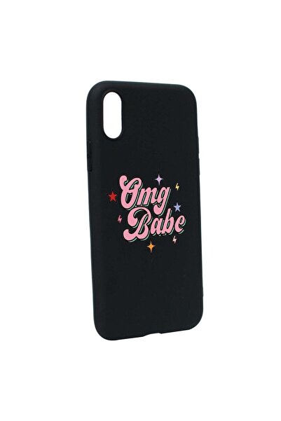 bestcase Husa cu mesaj OMG Babe, pentru Xiaomi Redmi 9A, rezistenta la uzura,...