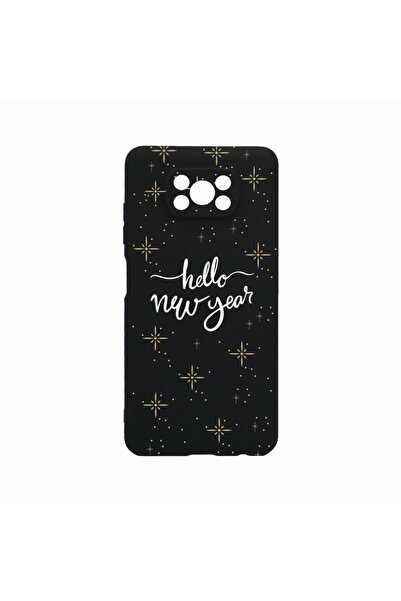 bestcase Husa Silicon, Compatibila Cu Xiaomi Poco X3 Pro, Hello New Year, Rez...