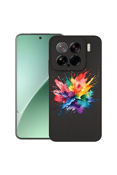 bestcase Θήκη για Xiaomi 15, Color Splash, Λεπτή σιλικόνη 0.8MM, Αντικραδασμι...