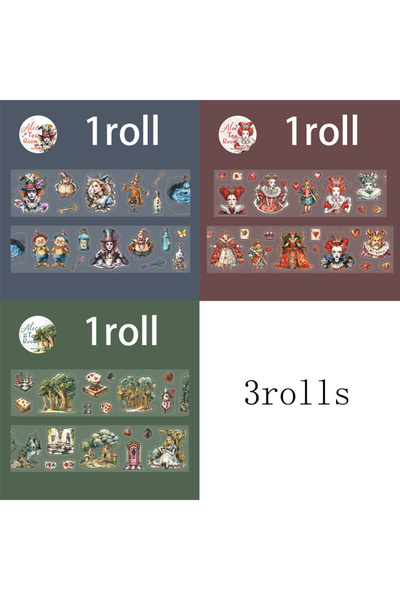 Choice1 S27643-456 Mr Paper 3rolls Tea Tale Room Series Fantasy Theme Die-cut...