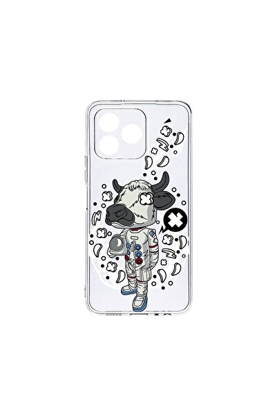 bestcase ¬Æ Husa Clear Silicon 2MM, Compatibila Cu Xiaomi Redmi 13, Cow Astro...