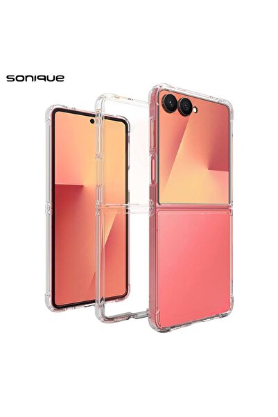 Sonique Θήκη Σιλικόνης Armor Clear Anti Shock Samsung Galaxy Z Flip 7 Διάφανο