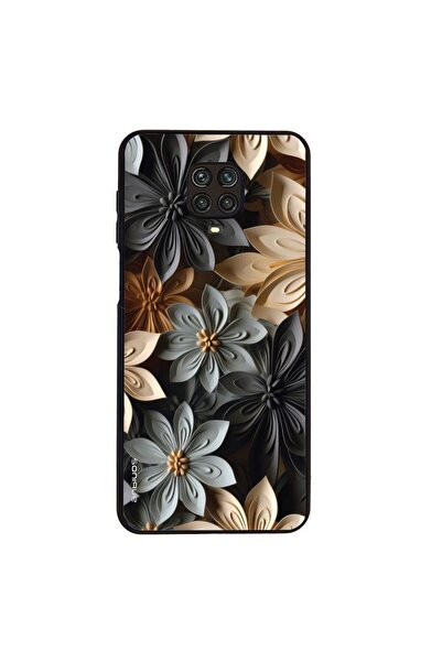Sonique Θήκη 3D Flower Series για Xiaomi Redmi Note 9S/9 Pro Γκρι