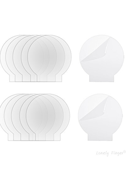 Choice 12pcs Round 12Pcs2Acrylic Sheet Clear Blank Cast for LED Light Base Th...