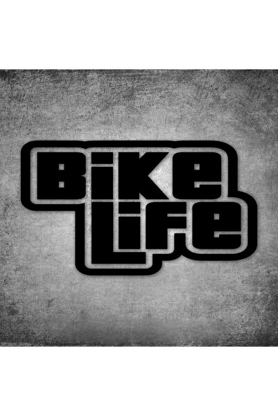 choice2 Black 2DFlat Motorcycle Helmet Stickers Fun Bicycle Motorcycle Life S...