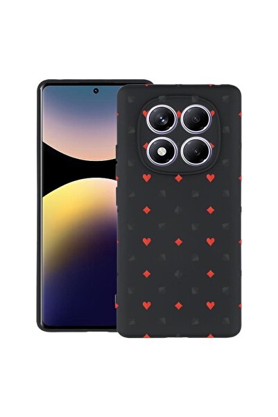 bestcase ¬Æ Husa pentru Xiaomi Redmi Note 14 Pro 4G, Poker Pattern, Slim Sili...