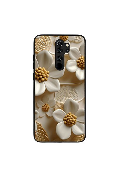Sonique Θήκη 3D Flower Series για Xiaomi Redmi Note 8 Pro Λευκό