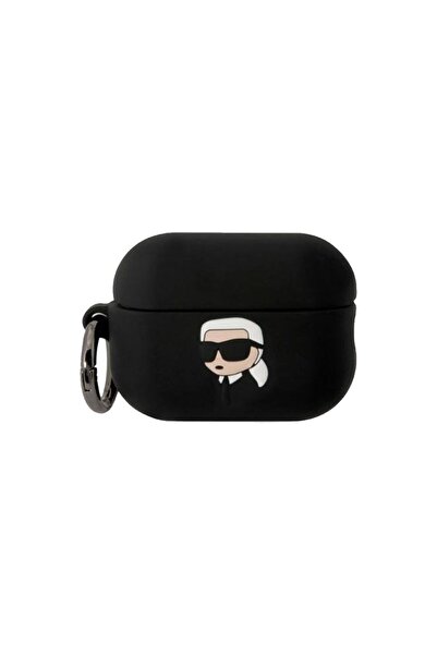 Karl Lagerfeld Θήκη Karl Head 3D για Airpods Pro 2 Μαύρο