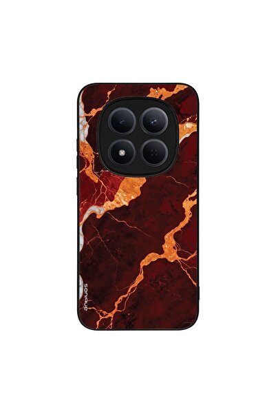 Sonique Θήκη Marble Series για Xiaomi Redmi Note 15 Pro 5G Κόκκινο