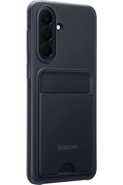 Samsung Galaxy A57 Kart Bölmeli Kılıf-Siyah
